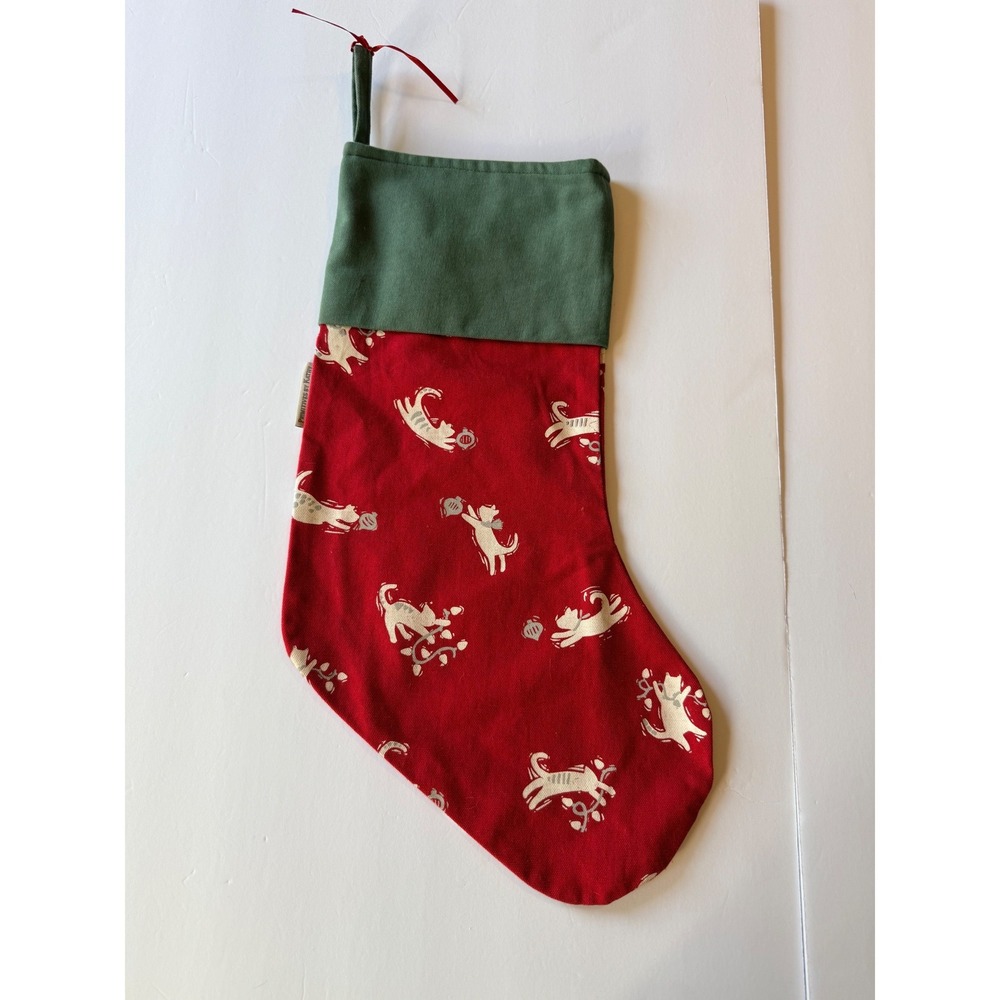 Primitives by‎ Kathy Cat Christmas Stocking Cathy Heck Studio Yarn Motif